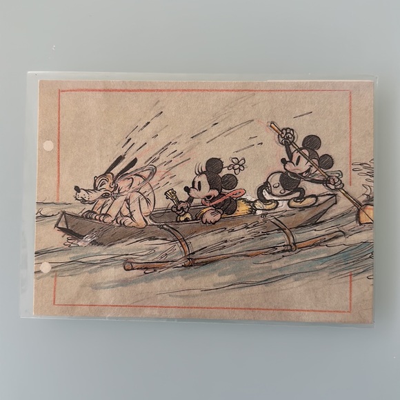 Set of 3 Art of Disney Post Cards from Disney Japan - Picture 5 of 6